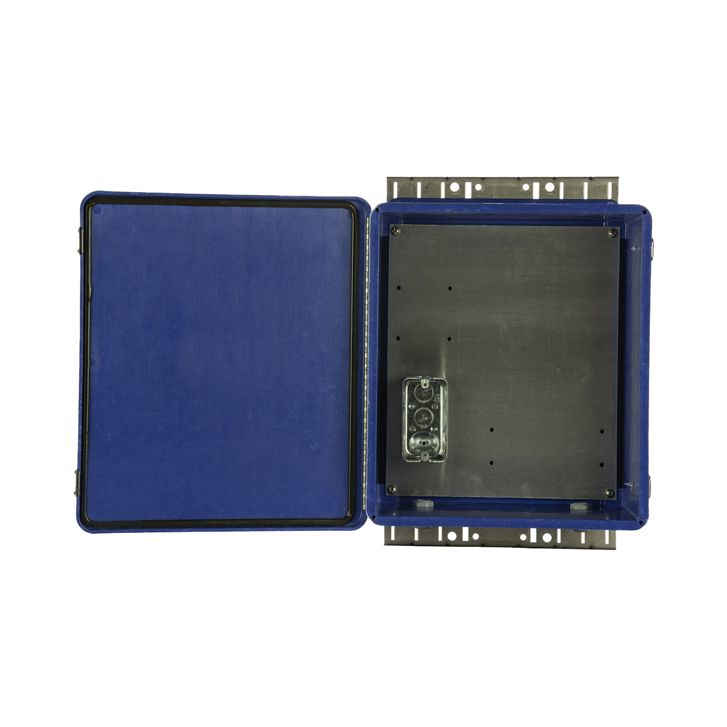 Gabinete de Seguridad para Wireless, NEMA 4X, IP66, de 356 x 305 x 152 mm, Color Azul