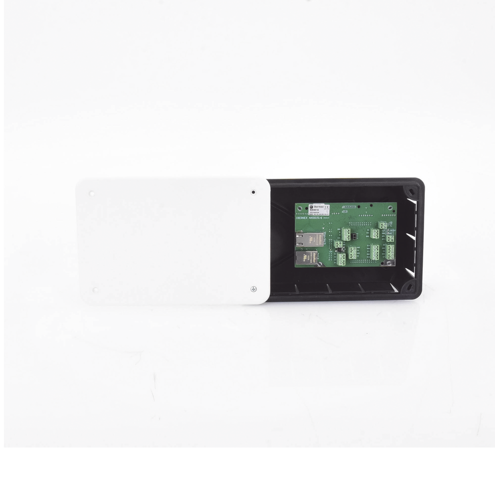 Terminal de Habitación IP Empotrable para Hospitales / Bus RS485 / 12 Entradas Digitales / SIP / PoE / Compatible con NX1071 y NX1075