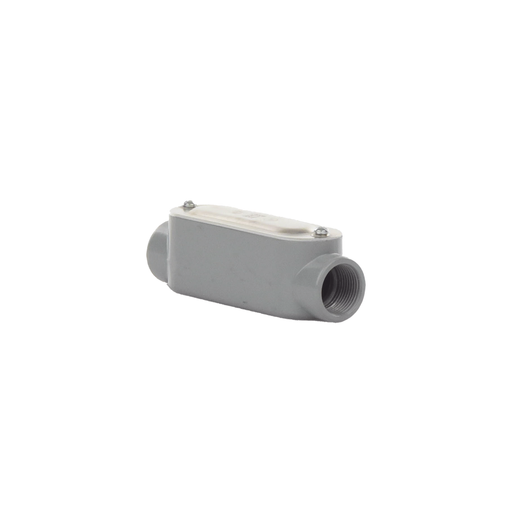 Caja Condulet tipo C de 3/4" (19.05 mm) Incluye tapa y tornillos.