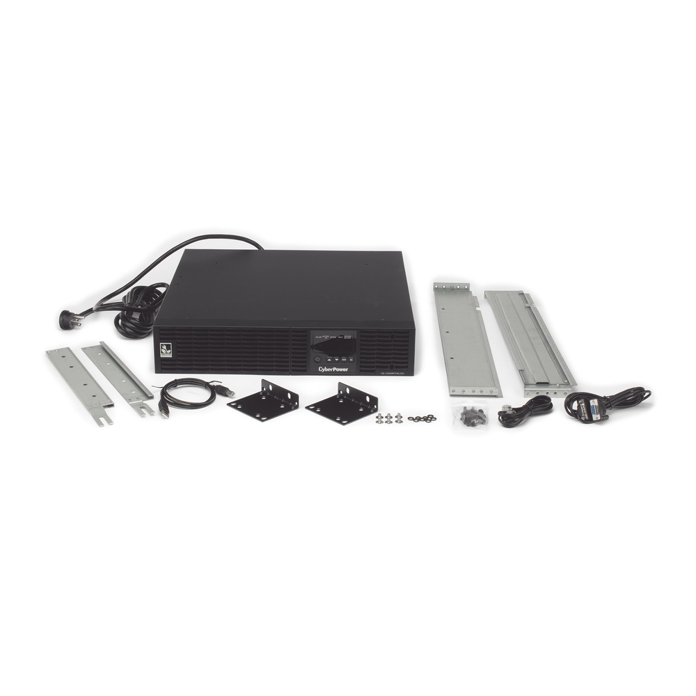 UPS de 1500 VA/1350 W, Online Doble Conversión, Entrada 120 Vca NEMA 5-15P, Onda Senoidal Pura, Rack o Torre de 2 UR, Con 8 Tomas NEMA 5-15R