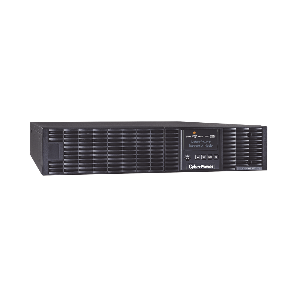 UPS de 3000 VA/2700 W, Online Doble Conversión, Entrada 120 Vca NEMA L5-30P, Onda Senoidal Pura, Torre o Rack de 2 UR, Con 6 Tomas NEMA 5-20R y 1 NEMA L5-30R