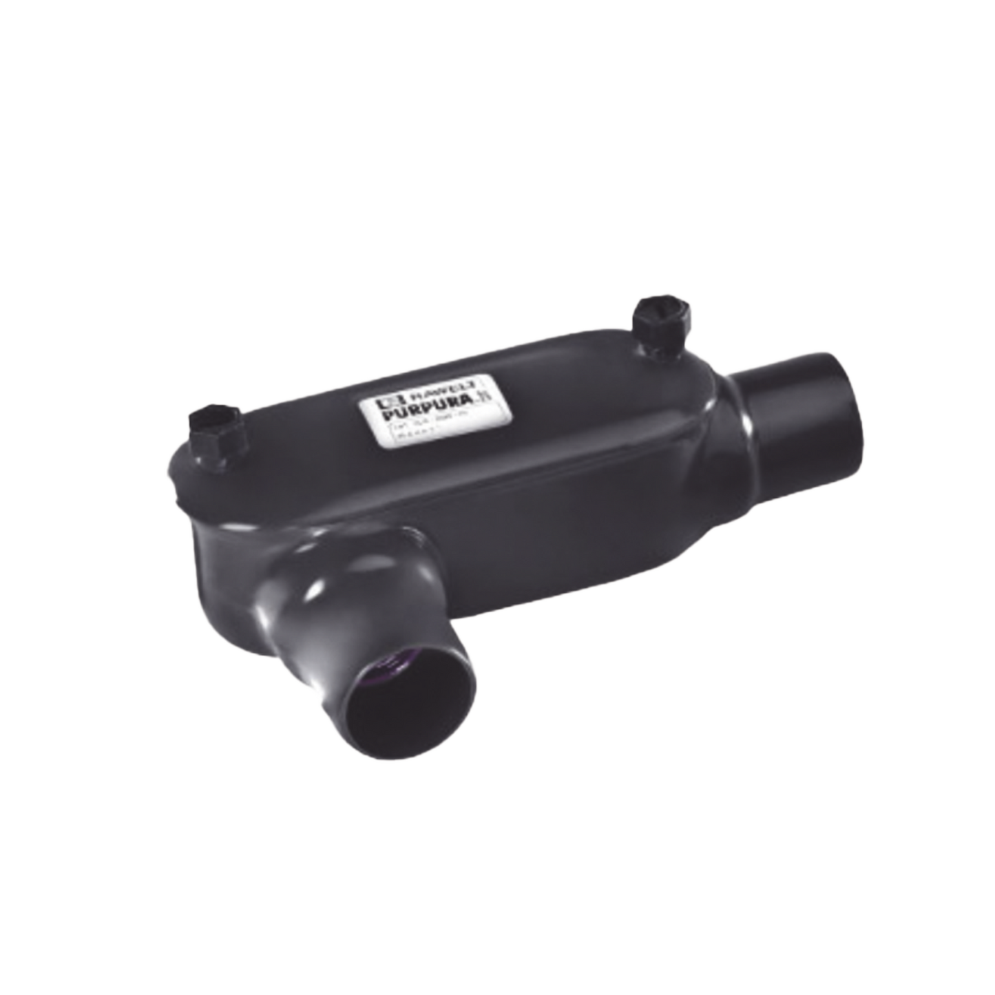 Caja Ovalada tipo LR con Recubrimiento Exterior de PVC de 1" (2 5.4 mm).