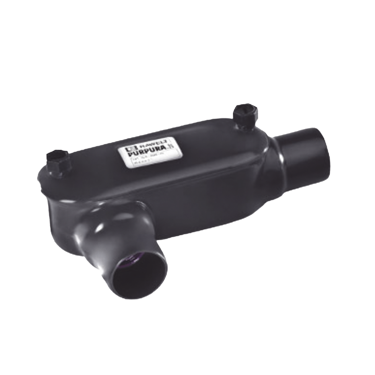 Caja Ovalada tipo LR con Recubrimiento Exterior de PVC de 2 1/2" (63.5 mm).