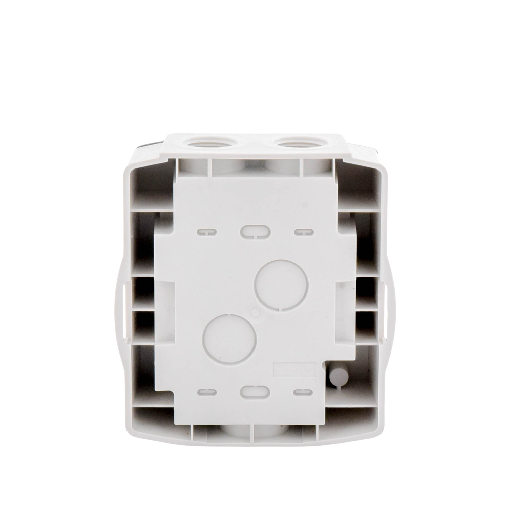 Sirena con Lámpara Estroboscópica para Exterior / a 2 Hilos / Configuración Estroboscópica Seleccionable / Color Blanco