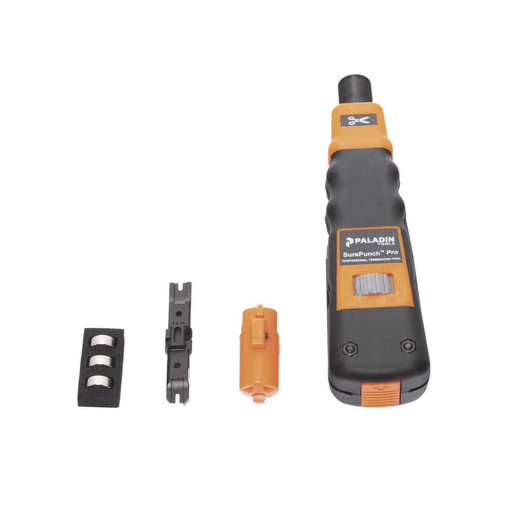 Herramienta de Impacto Punchdown para Terminaci�n de Conectores Estilo 110 con Luz LED