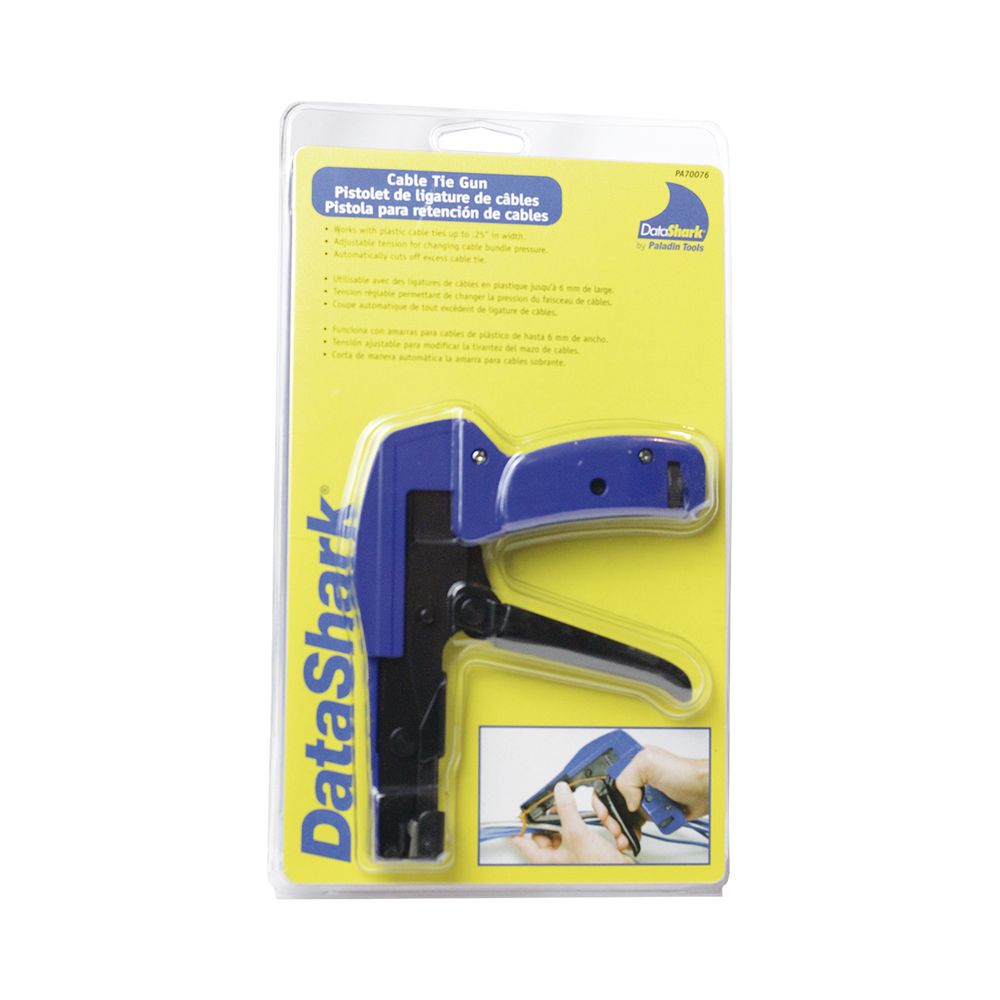 Pistola para Instalación de Cinchos de Plástico con Tensión Controlada y Corte Automático
