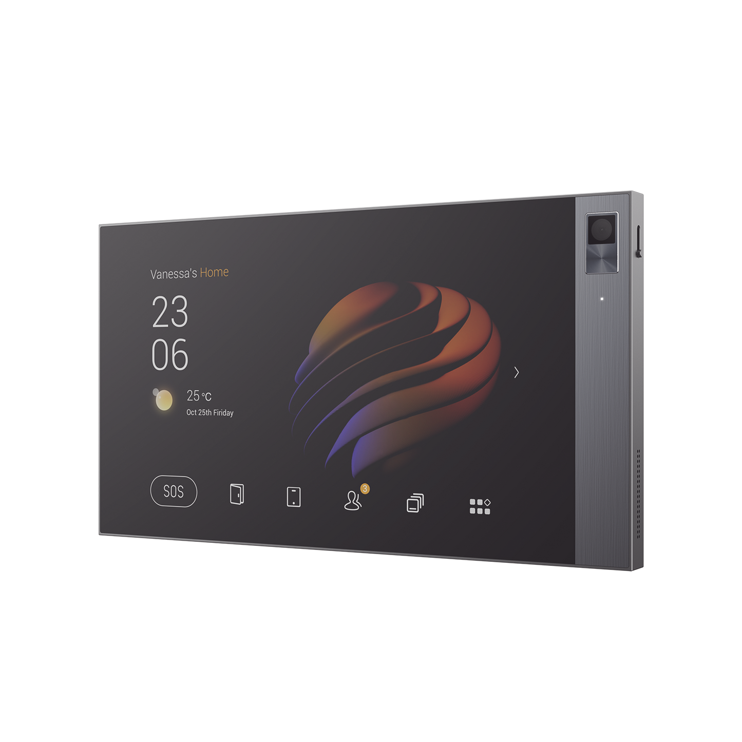 Pantalla táctil Hub controlador integrable con sistemas de automatización compatible con múltiples marcas. Conexión Wifi y Ethernet