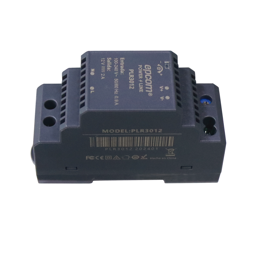 Fuente de poder DIN RIEL de 15 Vcc @ 2A, 30 W