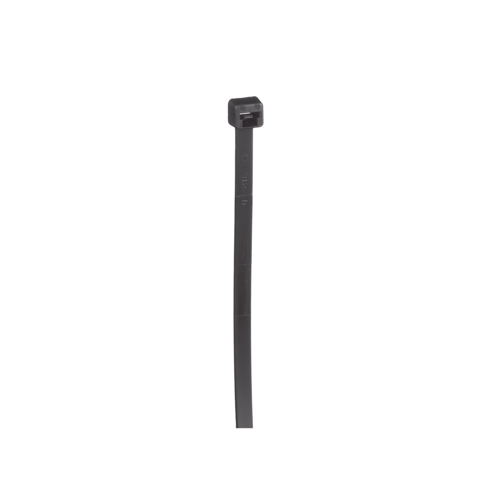 Cincho de Nylon 6.6, Color Negro, 292mm largo x 4.8mm ancho, Sección Transversal Estándar, Paquete de 1000 Piezas