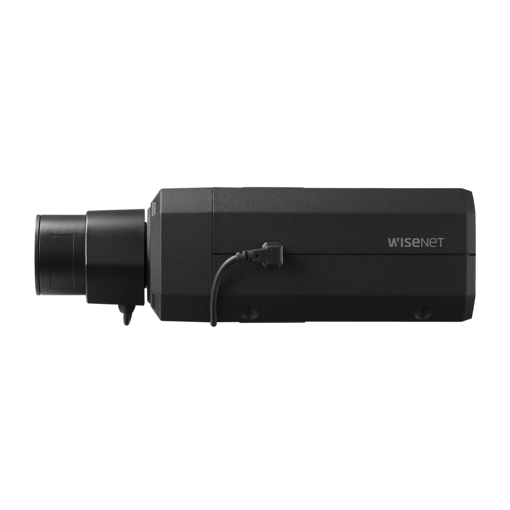 Camara Profesional 4K con IA / P-Iris / WDR 120dB / H.265 / Ranura SD / WiseStream II