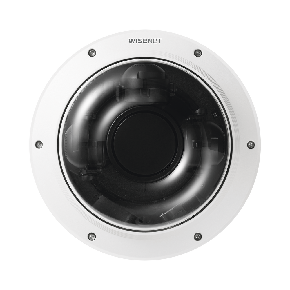 Cámara IP Multisensor 6MP ( 3 Sensores de 2MP) WDR 150 DB, Lente Motorizado 3 - 6 MM / HPOE / IP66 / IK10 / NEMA 4X