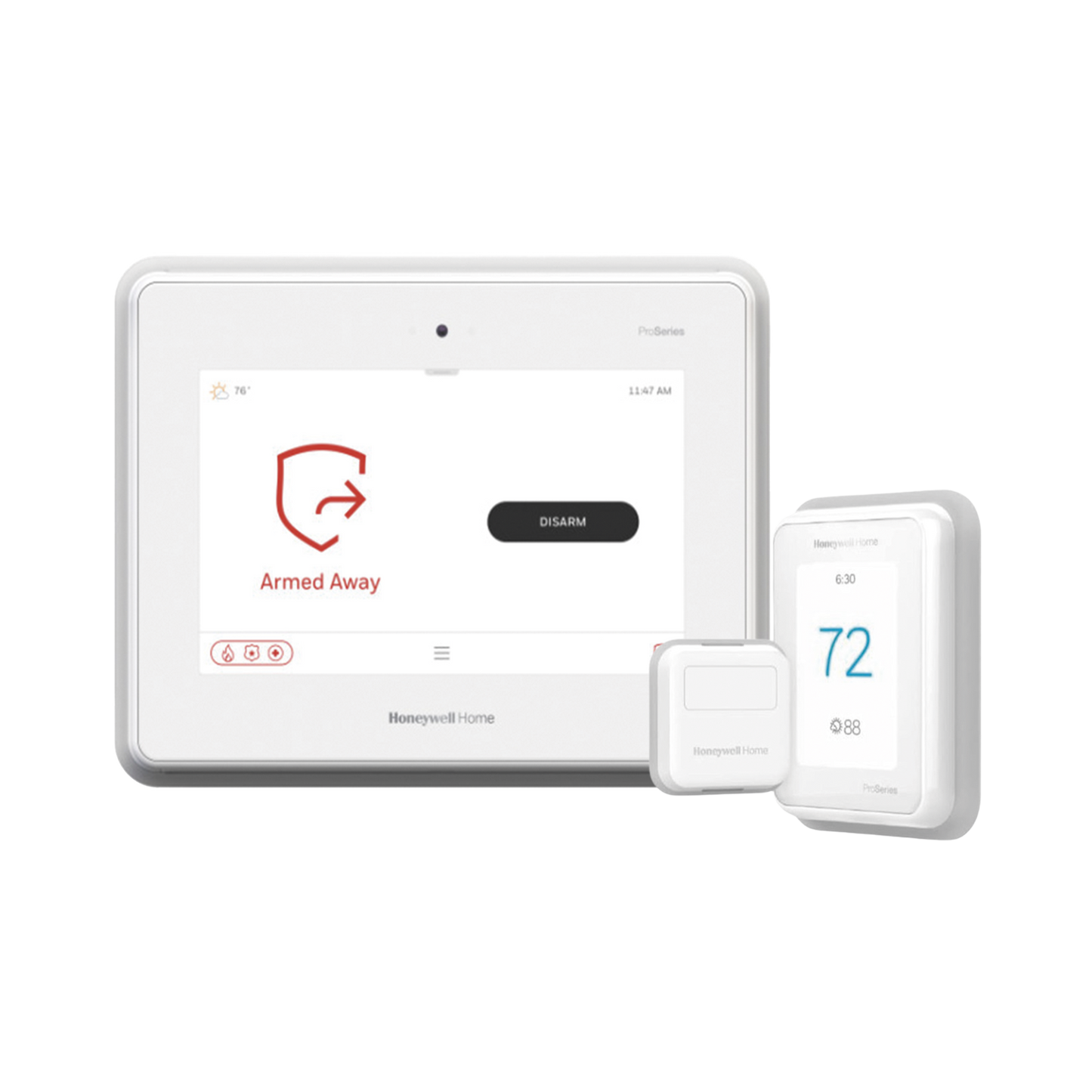 Kit de Termostato Inteligente y Panel de Alarma con Pantalla Touch