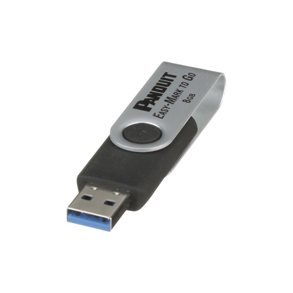 Software para Diseño de Etiquetas de Identificación Easy-Mark™, Presentación en Memoria USB