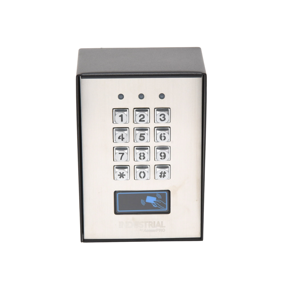 Teclado Exterior/Interior Antivandálico, 3 Relevadores, Salida Wiegand, 1200 Usuarios, Lector de Proximidad