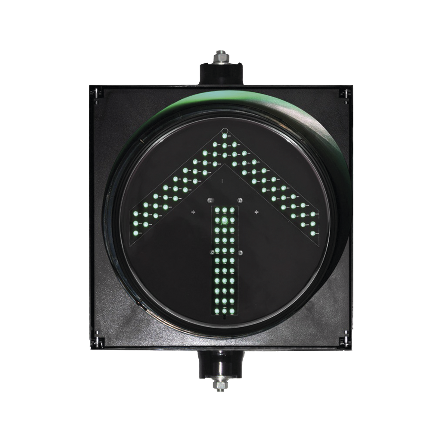 Semáforo / Señalización Flecha Verde / Diametro 30cm / Luz LED .