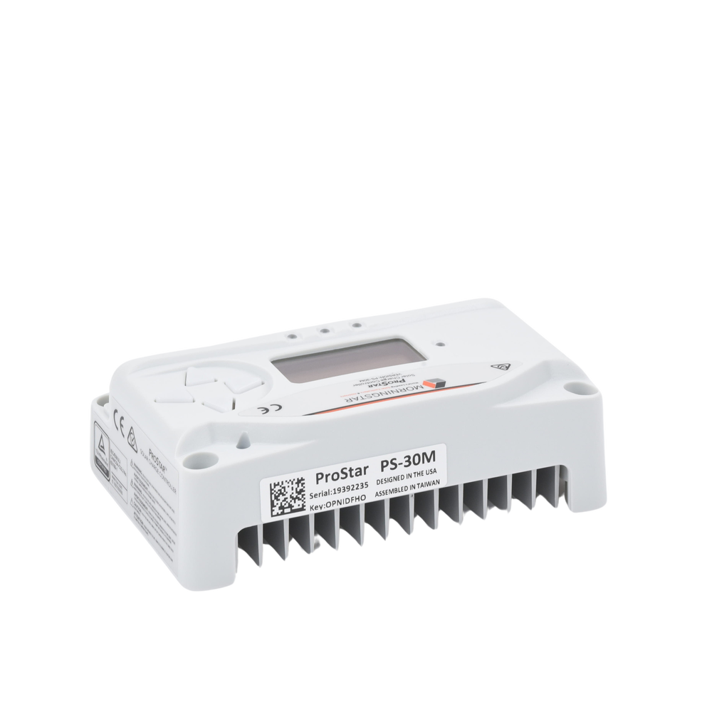 Controlador de carga y descarga 12-24 Vcc, 30 Amp