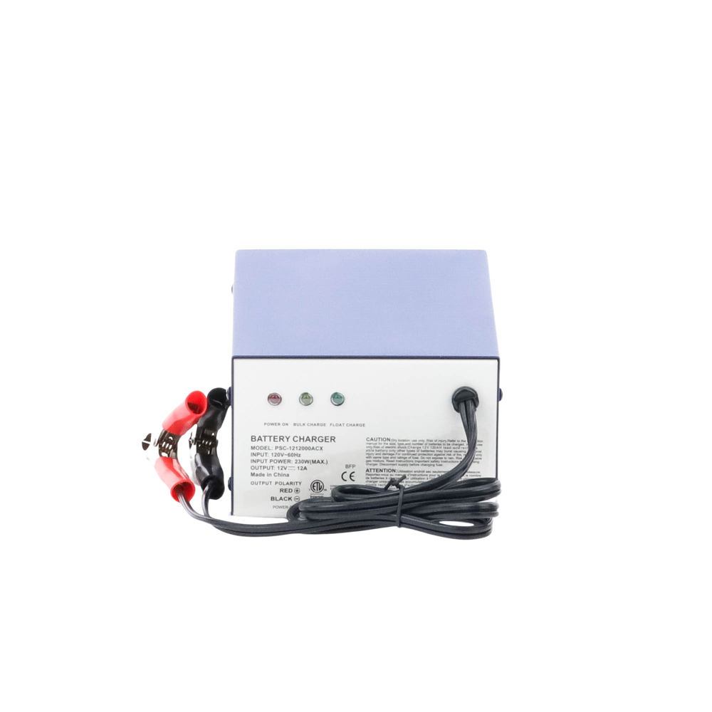 Cargador Para Baterías De 12V, 40 a 120AH, Selladas De Plomo Acido, Tecnología SLA/VRLA, Serie ACX