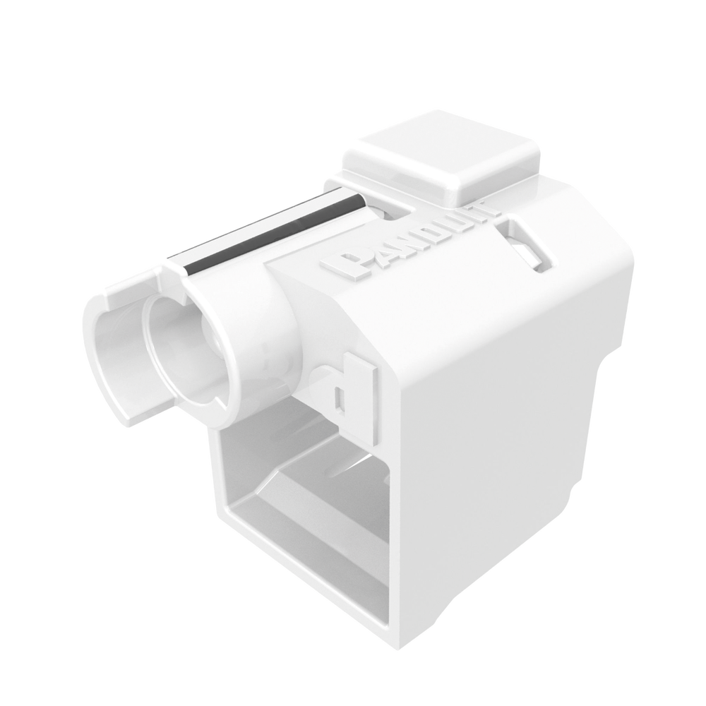Kit de 10 Dispositivos Para Impedir Desconexión de Plug RJ45, Color Blanco, Incluye Herramienta para Instalar/Retirar