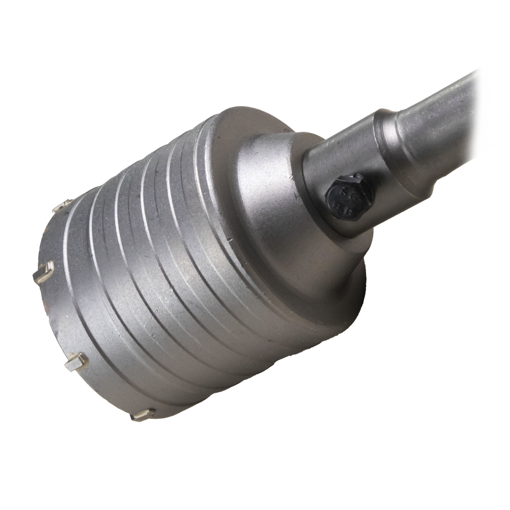 Broca Pasamuros SDS, Sacabocado para Concreto de 65mm con Extensión de 220mm