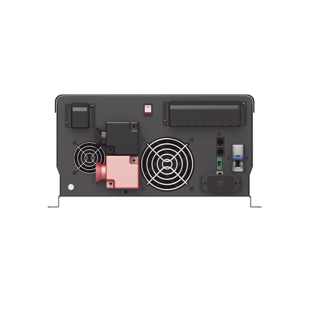 Inversor / Cargador de 3 KW para Sistemas Tipo Isla a 48Vcd, 220Vca de Entrada, 220/120Vca de Salida, Onda Sinusoidal Pura con Controlador MPPT