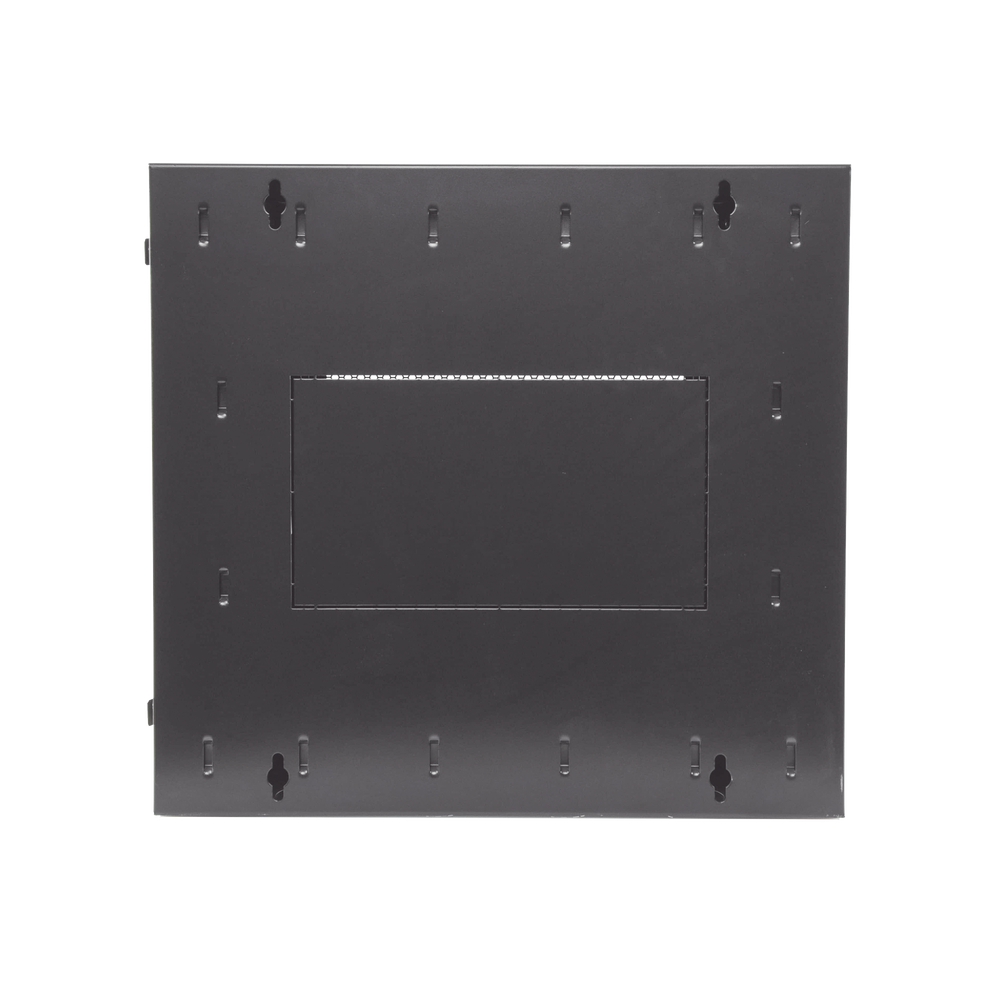 Gabinete PanZone de Montaje en Pared, de 19in, Puerta Ventilada, 12 UR, 635mm de Profundidad, Color Negro