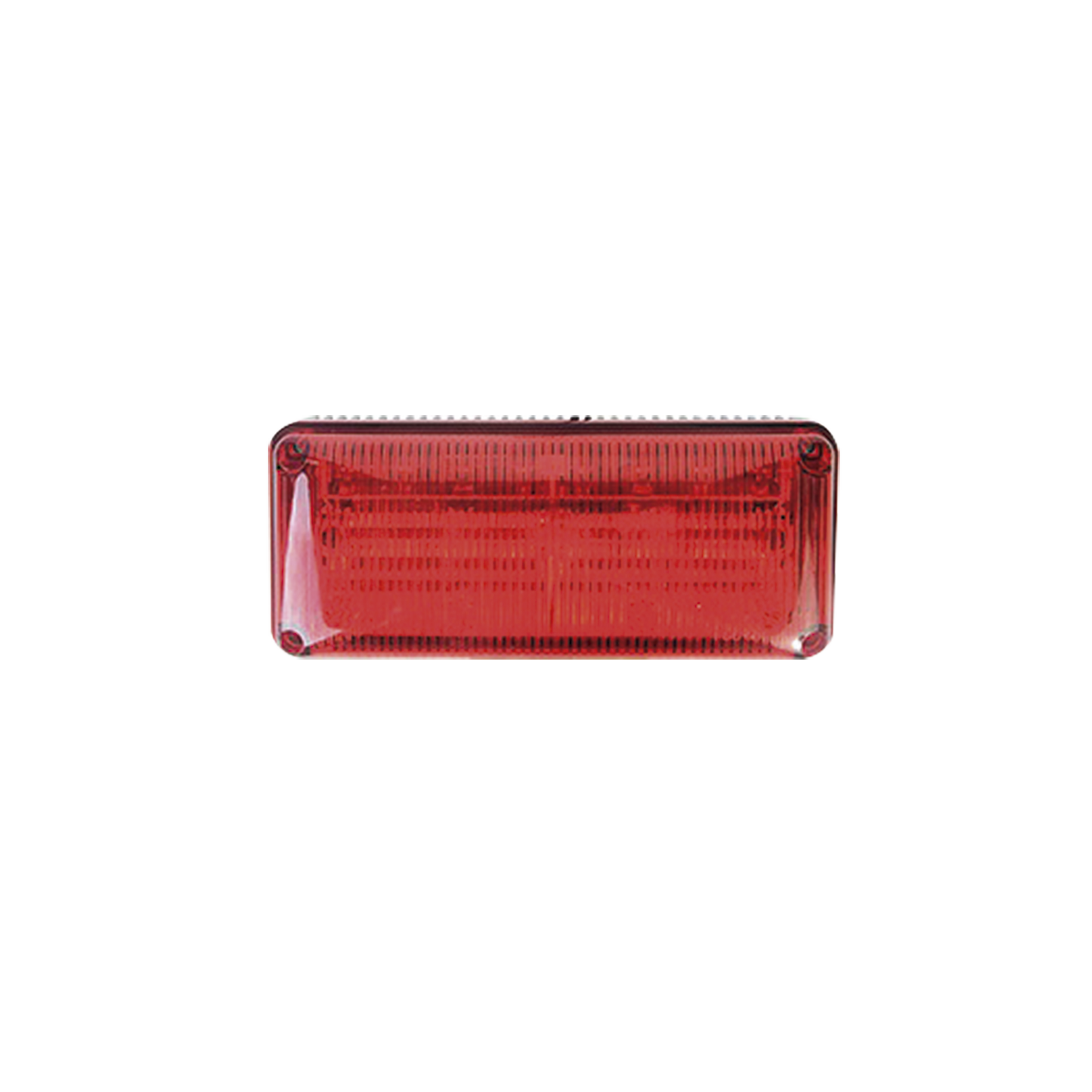 Luz de Emergencia QuadraFlare, Mica y LED Rojo, Ideal para Ambulancias