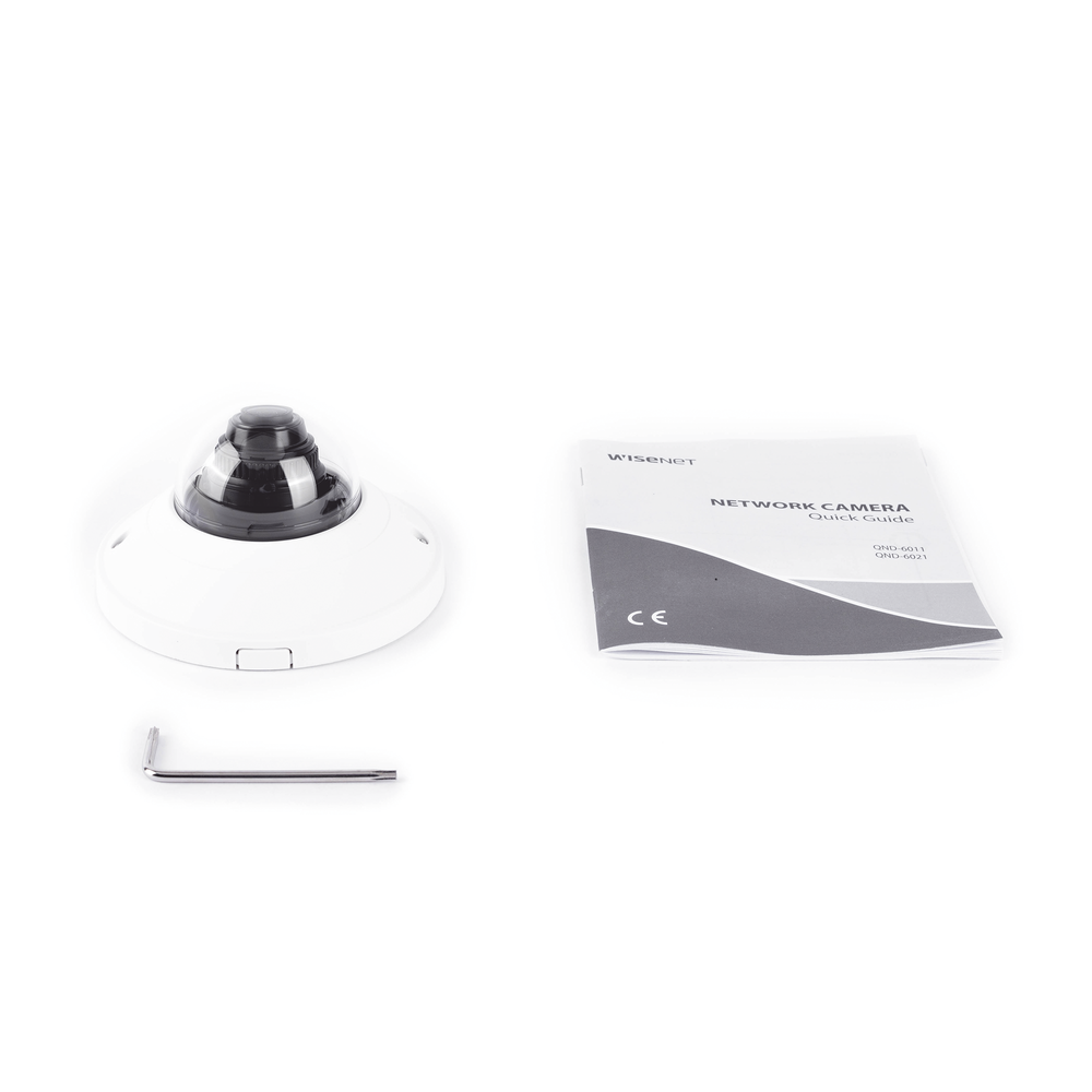 Cámara IP Tipo Mini Domo interior 2 Megapíxel / Lente 2.8 mm / WDR 120db / H.265 & WiseStream / Conteo de personas