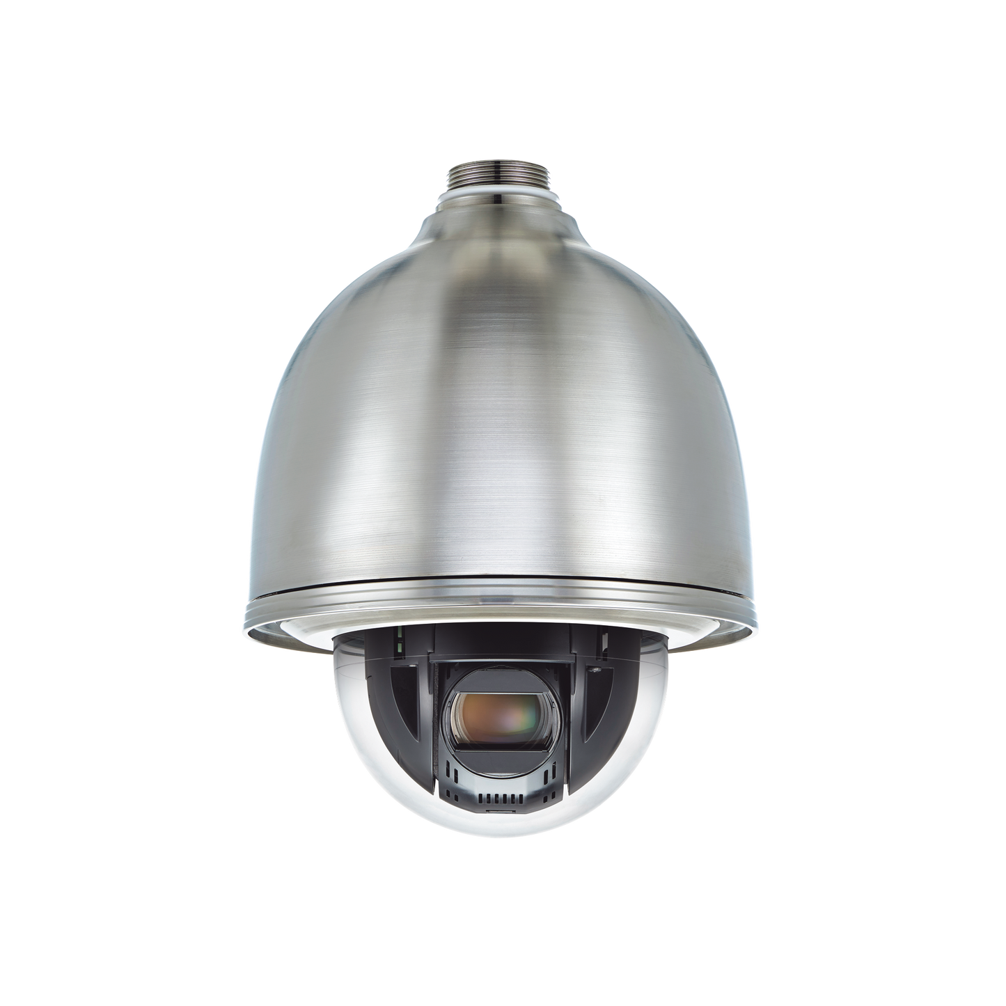 Domo IP PTZ Antivandálico 2MP / Zoom Óptico 32X / H.265 & WiseStream / WDR 120DB / Exterior IP66 / Acero Inoxidable