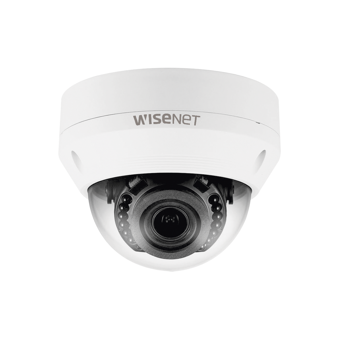 Cámara IP Tipo Domo Antivandálico 2 Megapíxel / Lente Varifocal 2.8-12mm / IR 20M / WDR 120db / Exterior IP66 / H.265 & WiseStream