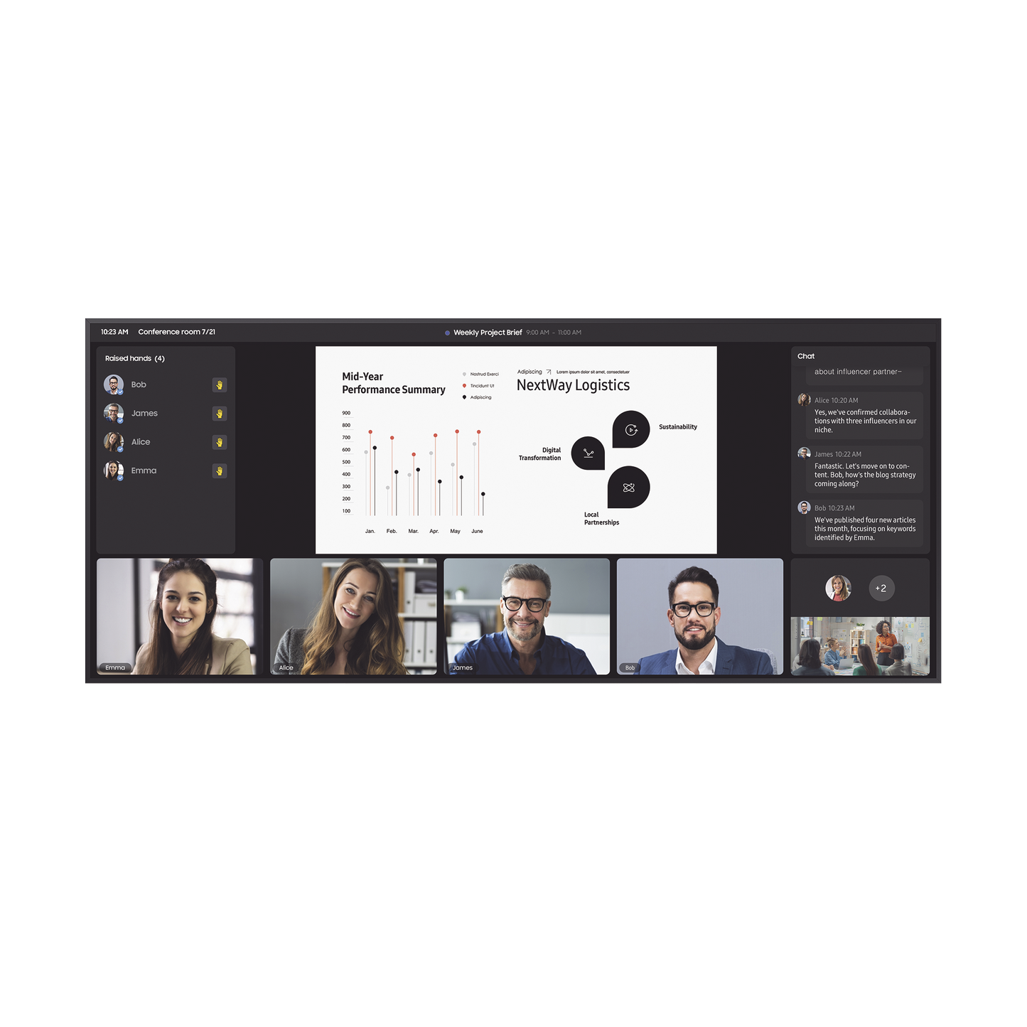 Pantalla Profesional WIDE 105" 5K / 500 nits / Para uso 24/7 / Tizen 8 / HDMI / Dysplay port / bocinas integradas / Eco Sensor / Soporta Rotacion de imagen Pivot