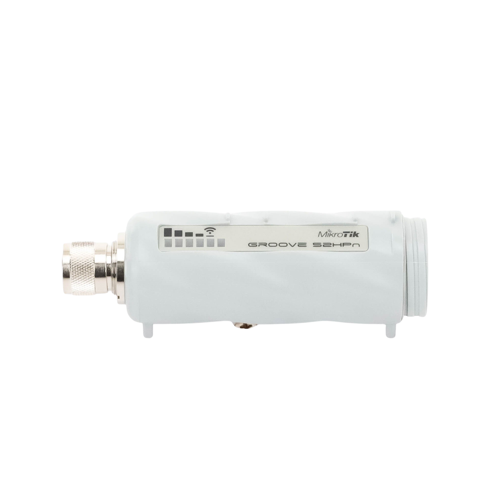 (Groove 52) Cliente y PtP en 2.4 y 5GHz 802.11 a/b/g/n Conectorizado, Hasta 500mW