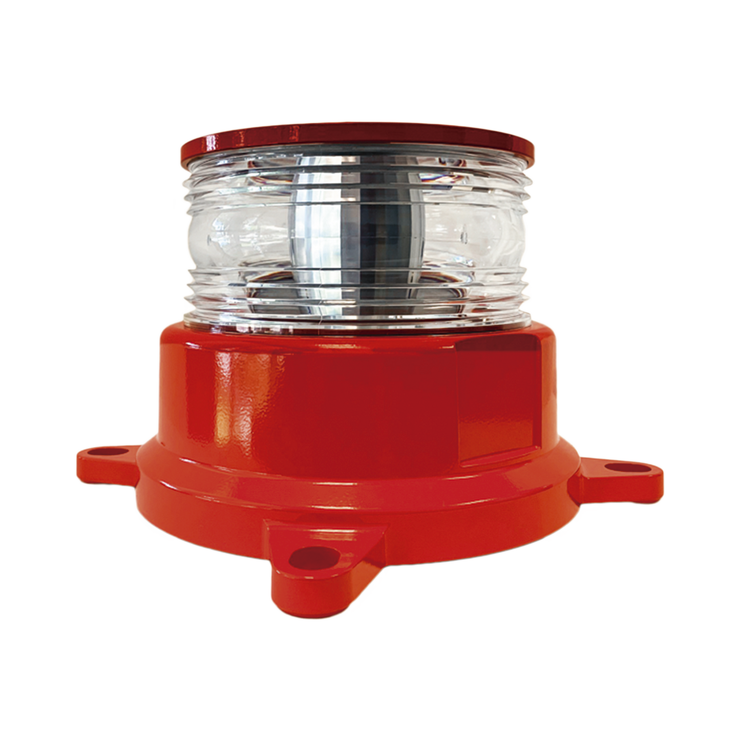 Baliza LED REDSTAR Intensidad Media para Obstáculos / 2000cd Rojo + 246mW/sr IR / 360° Horizontal + 3° Vertical / Alimentación AC-DC 120-240V / Protección IEEE C62.41 / Sincronización GPS / ADSL Integrado / IR Infrarroj