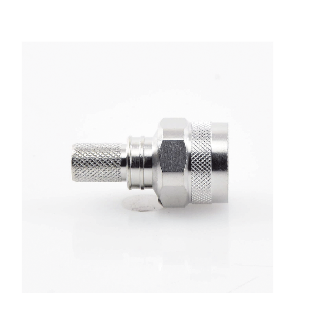 Conector N Macho de PIN Cautivo, Anillo plegable, para cables 9913, LMR-400, LP400, CNT-400, RG8/U-SYS, RFLASH-1113, 8214, 7810A.