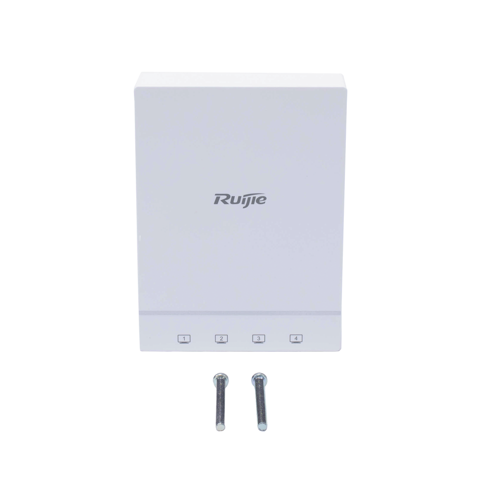 Punto de acceso Wi-Fi 6 para interior en pared hasta 1.7 Gbps doble banda 802.11AX MU-MIMO 2x2