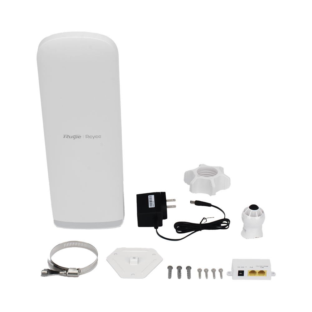AP Integrado Multipunto Sectorial de 120° de 15dBi Compatible con AirMetro hasta 16 Clientes