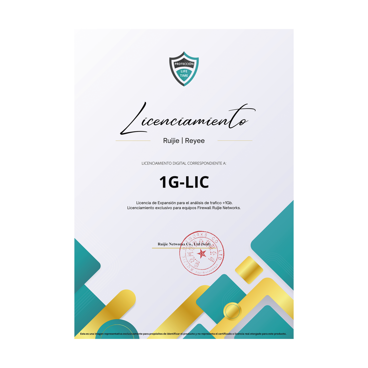 Licencia Perpetua para aumentar en 1Gb el análisis de trafico, Firewall modelo Z3200-S