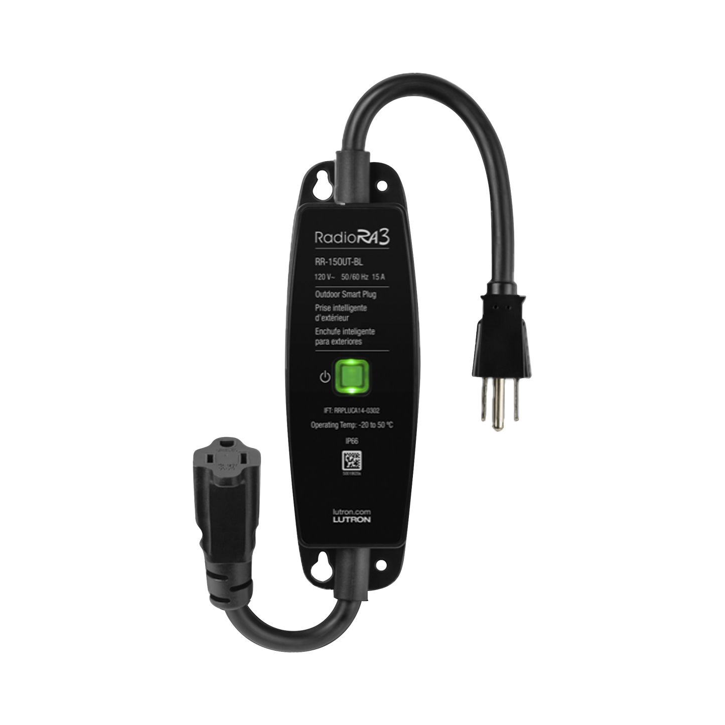 (Caseta Wireless) PlugIn Interruptor On/Off para uso en exterior intemperie IP66, inalámbrico. 15A /120V