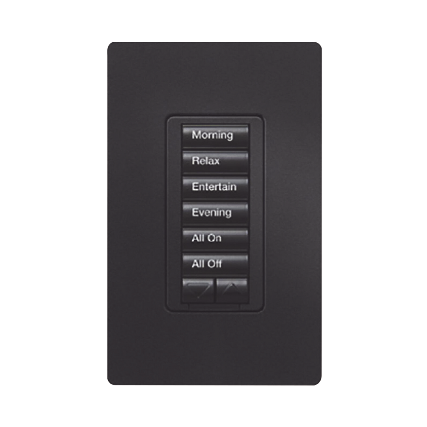 Teclado hibrido seetouch, 6 botones, 2 botones subir/bajar, intensidad 120V/450W, color blanco.