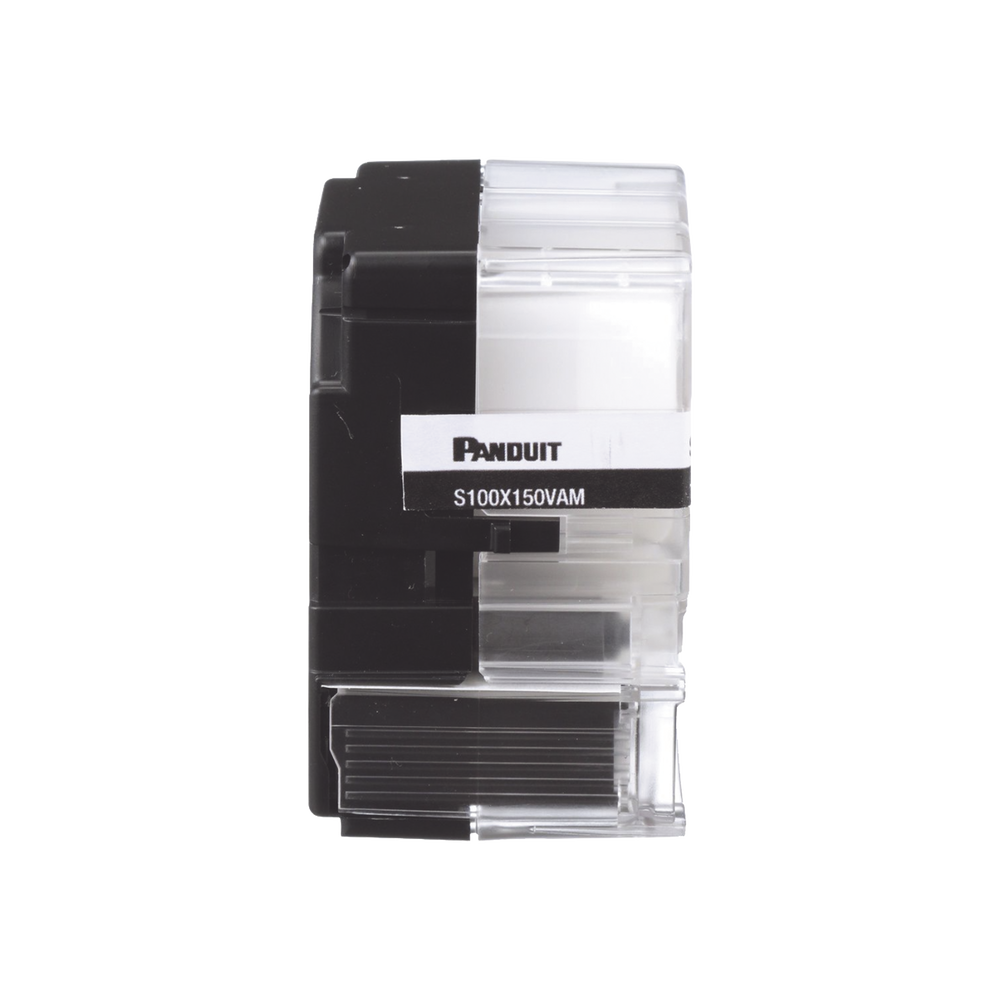 Casete de 200 Etiquetas Autolaminadas de 25.4 x 38.1 mm (1 x 1.5 Pulgadas), para Cables de 3.1 a 7 mm (0.12 a 0.28 Pulgadas) de Diámetro, Área de Impresión Color Blanco