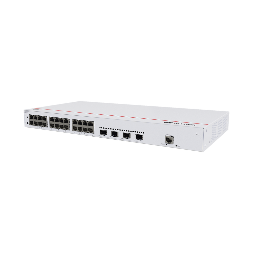 Switch de Acceso Gigabit Administrable Capa 2 / 24 puertos 10/100/1000 Mbps / 4 Puertos 10GE SFP+ Uplink / ERPS / IMGP Snooping / DHCP Snooping / Administración Nube Gratis