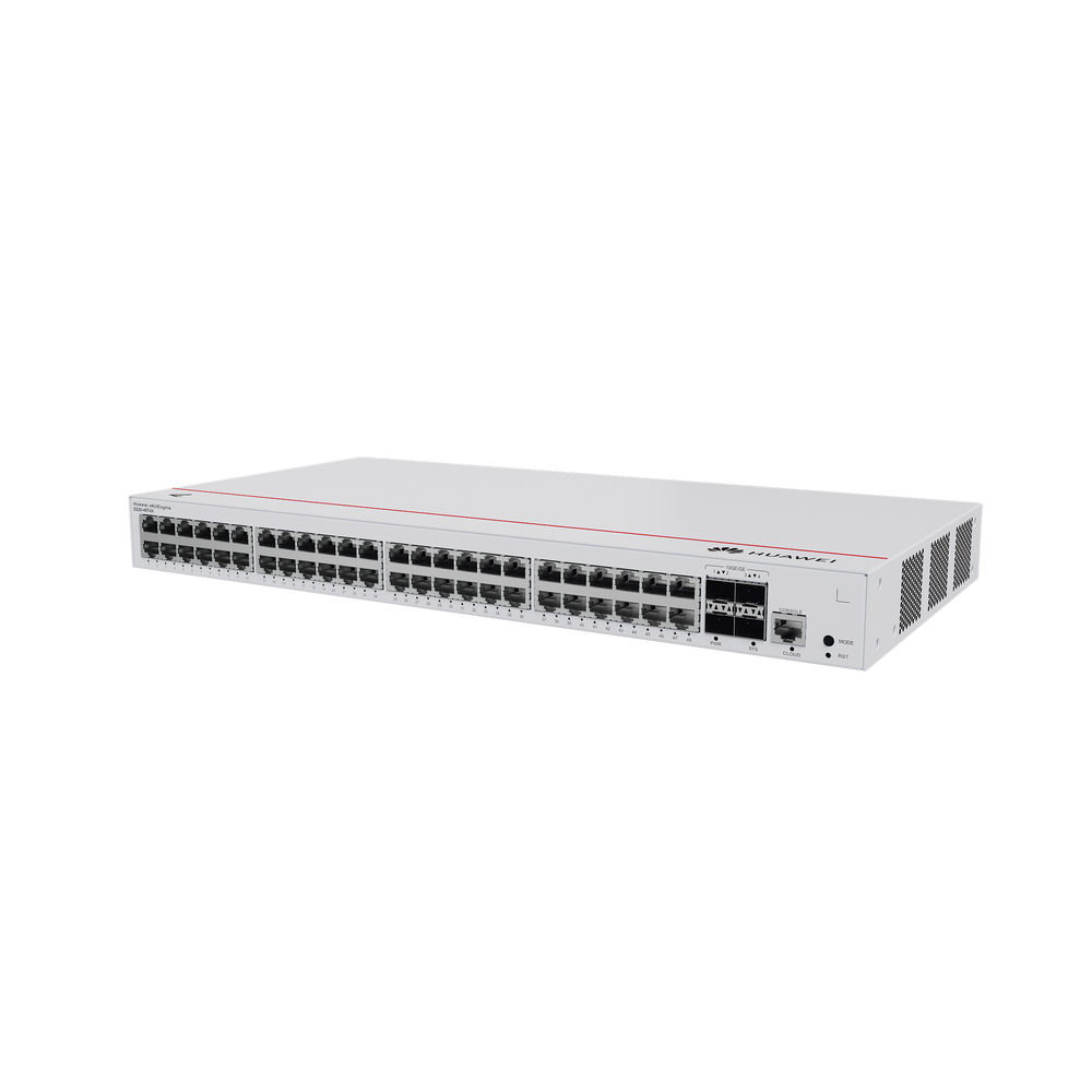 Switch de Acceso Gigabit Administrable Capa 2 / 48 puertos 10/100/1000 Mbps / 4 Puertos 10GE SFP+ Uplink / ERPS / IMGP Snooping / DHCP Snooping / Administración Nube Gratis