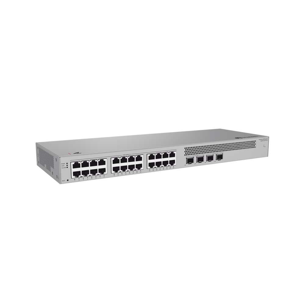 Switch de Acceso Gigabit Administrable Capa 2 / 24 puertos 10/100/1000 Mbps / 2 Puertos 2.5GE SFP + 2 Puertos 10GE SFP+ Uplink / ERPS / IMGP Snooping / DHCP Snooping / Administración Nube Gratis