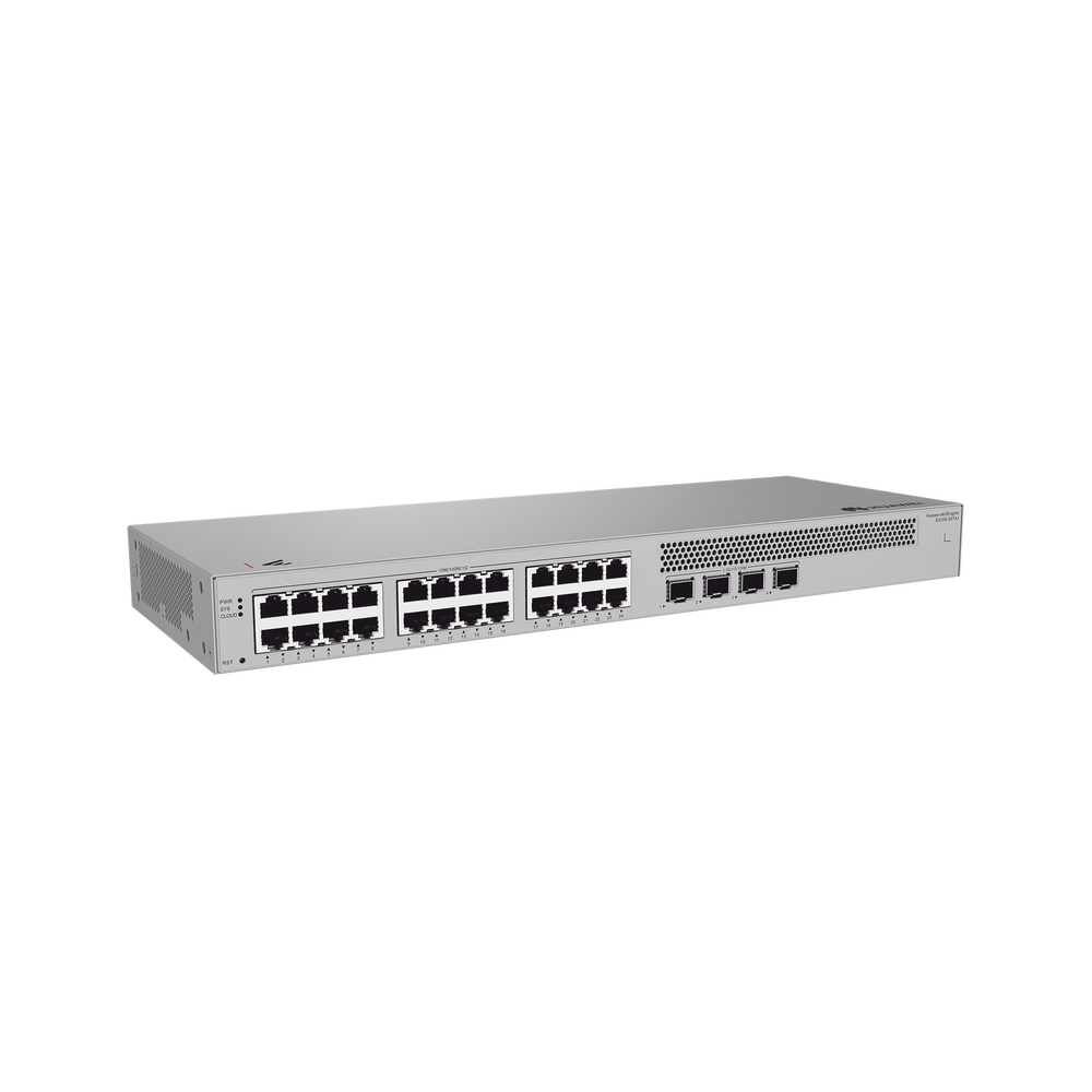 Switch de Acceso Gigabit Administrable Capa 2+ / 24 puertos 10/100/1000 Mbps / 4 Puertos 2.5GE SFP Uplink / ERPS / Rutas Estáticas / Administración Nube Gratis