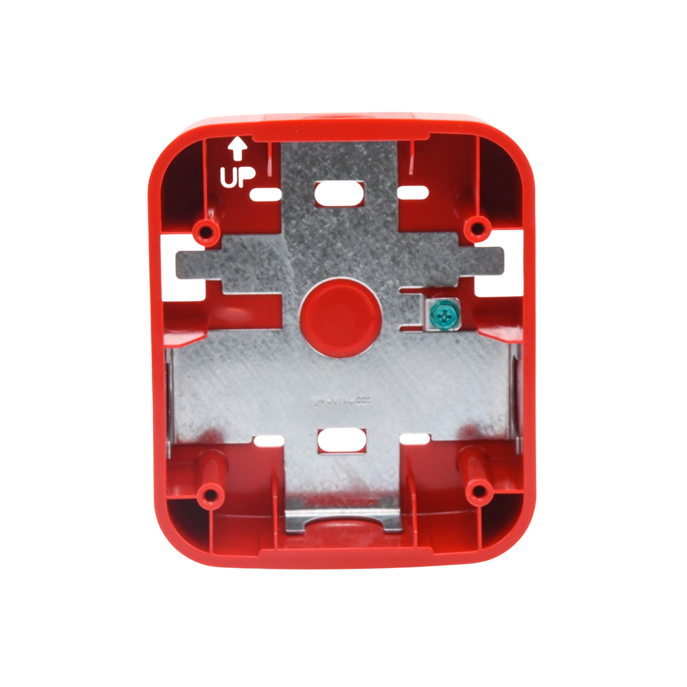 Caja de Montaje en Pared, para Sirena, Color Rojo, Nuevo Diseño Moderno y Elegante