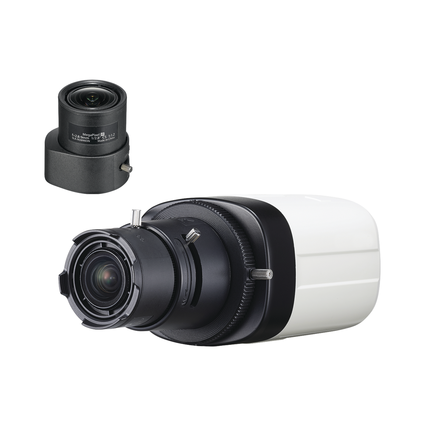 Kit de Camara Box 2MP SCB-6003 y Lente 3MP SLA-M2890-DN