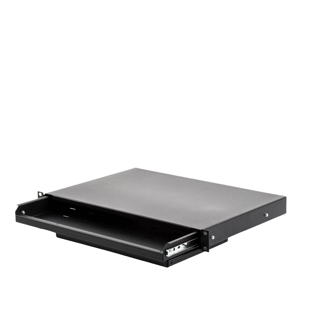 Charola Abatible para Teclado y Ratón con Rack de 19", 1UR