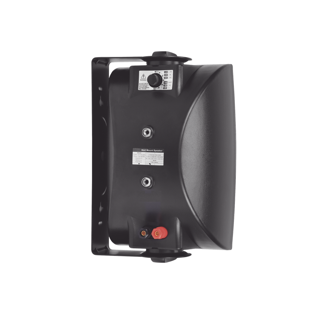 Altavoz de Pared de 2 vías | Woofer 4in + 1.5in | 70/100V y 8 ohms | 1.25W-2.5W-5W-10W-20W | 86dB de Sensibilidad | A prueba de Humedad | Compatible con Sistemas de Alta y Baja Impedancia