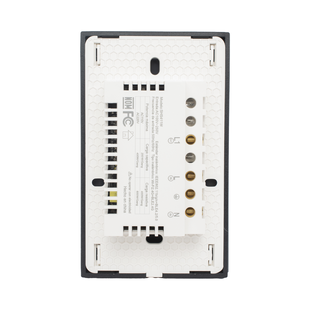 (Wifi) Apagador switch inalámbrico WIFI, control de 1 regreso de carga, 110V