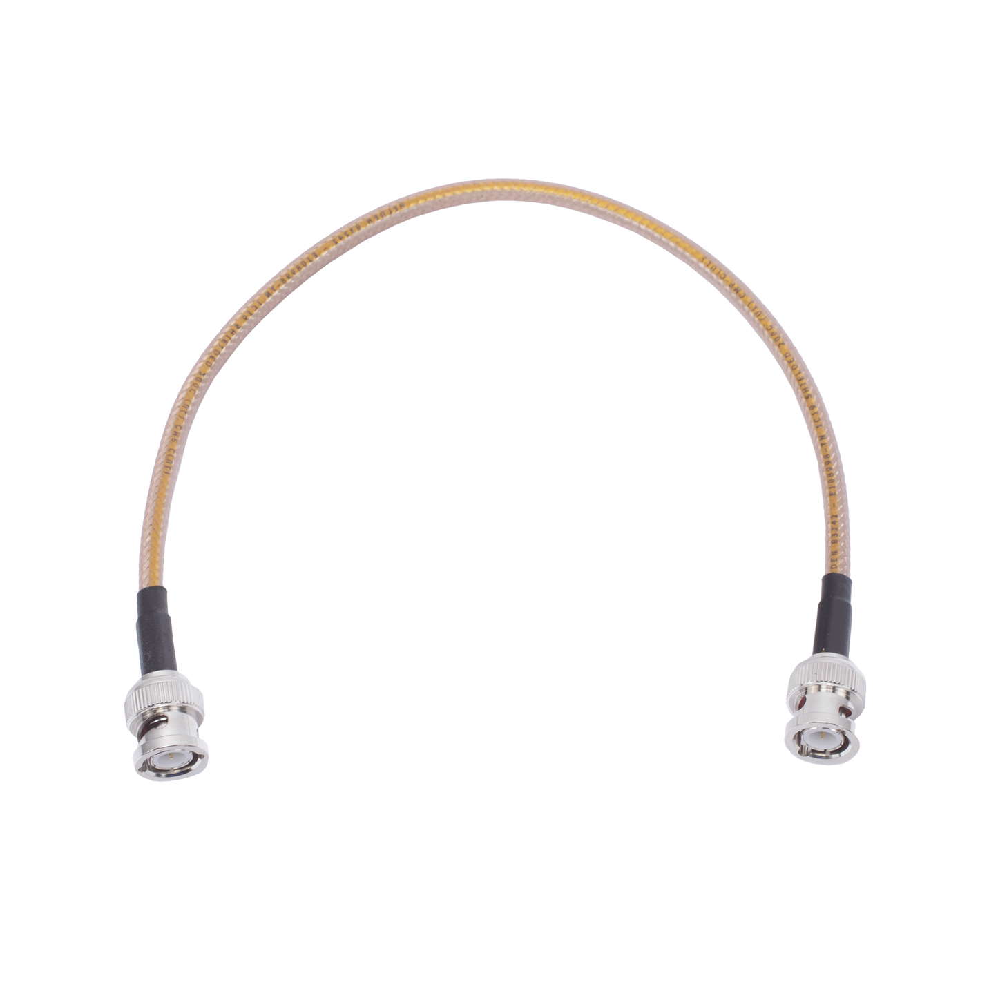 Jumper de 30.5 cm con cable LP142 BNC Macho a BNC Macho.