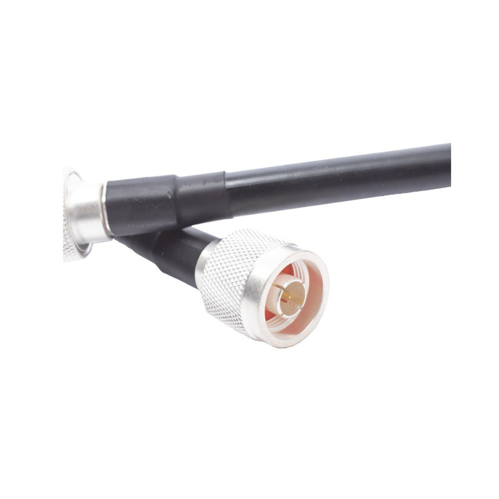 Jumper de 85 cm (33.46 Pulgadas) con Cable Coaxial LMR400 Conectores N Macho en Ambos Extremos